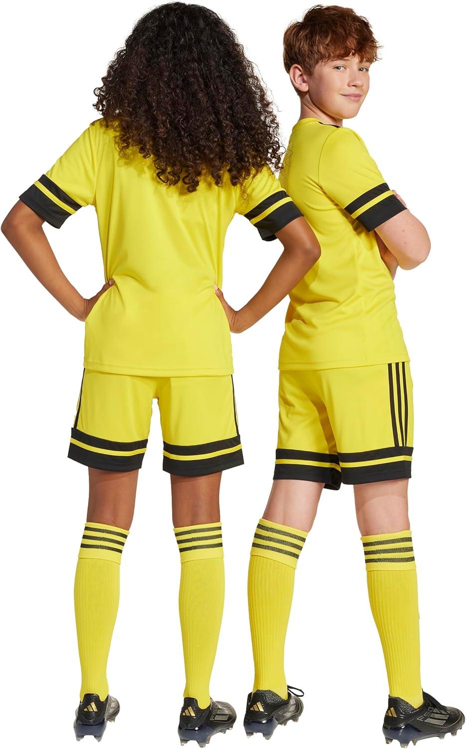 image:imageadidas Kids Squadra 25 ShortsTeam YellowBlack