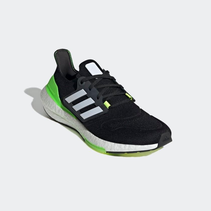 image:imageadidas Mens Ultraboost 22 Running ShoeBlackWhiteSolar Green