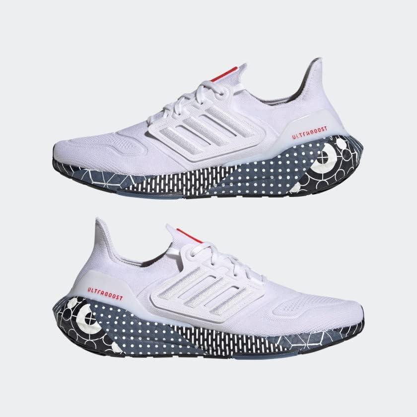 image:imageadidas Mens Ultraboost 22 Running ShoeCloud WhiteCloud WhiteVivid Red