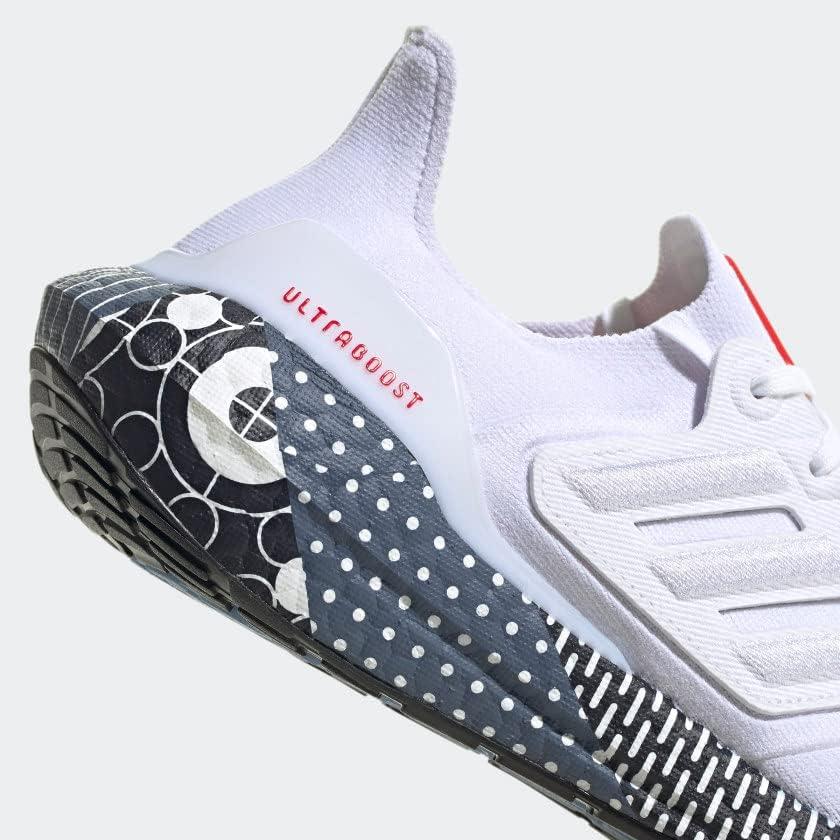 image:imageadidas Mens Ultraboost 22 Running ShoeCloud WhiteCloud WhiteVivid Red
