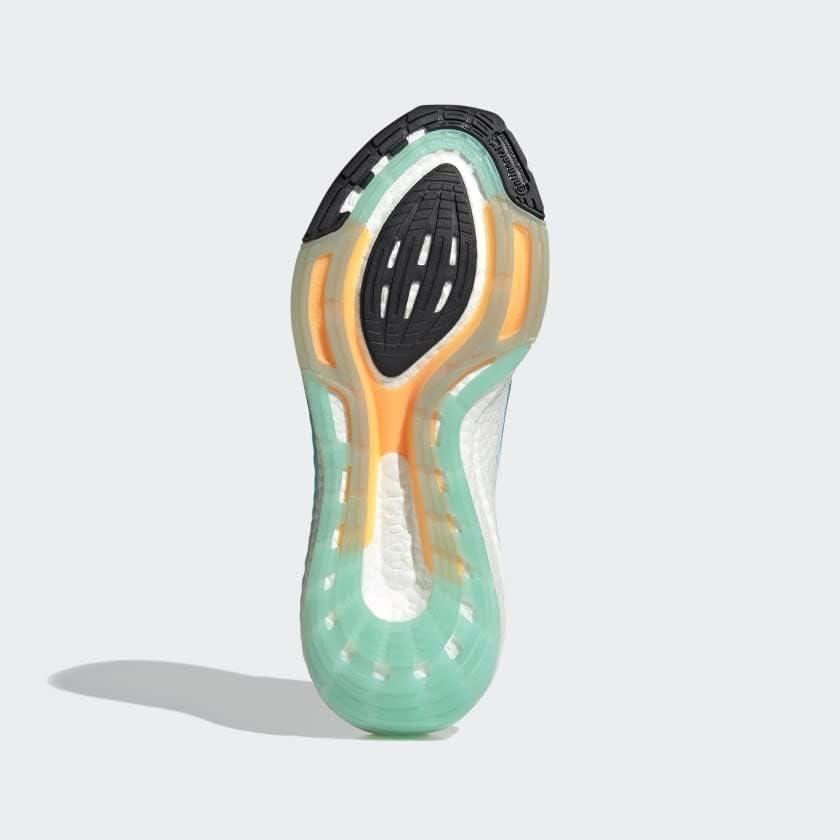 image:imageadidas Mens Ultraboost 22 Running ShoeCloud WhiteFlash OrangeMint Rush