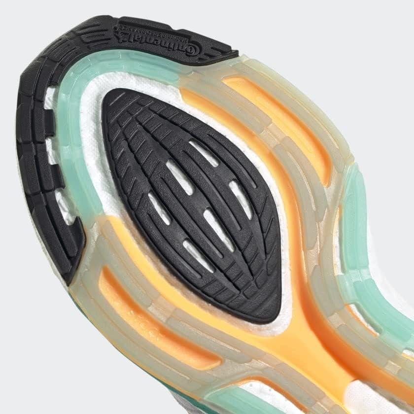 image:imageadidas Mens Ultraboost 22 Running ShoeCloud WhiteFlash OrangeMint Rush