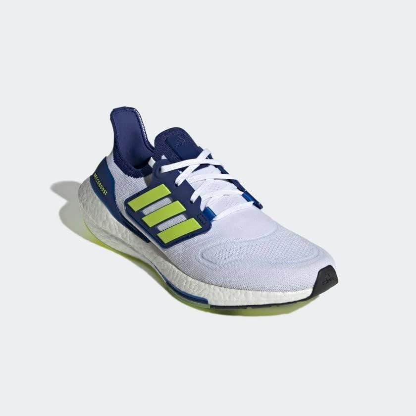 image:imageadidas Mens Ultraboost 22 Running ShoeCloud WhiteSolar YellowBlue