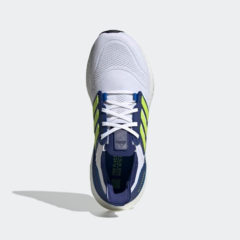 image:imageadidas Mens Ultraboost 22 Running ShoeCloud WhiteSolar YellowBlue