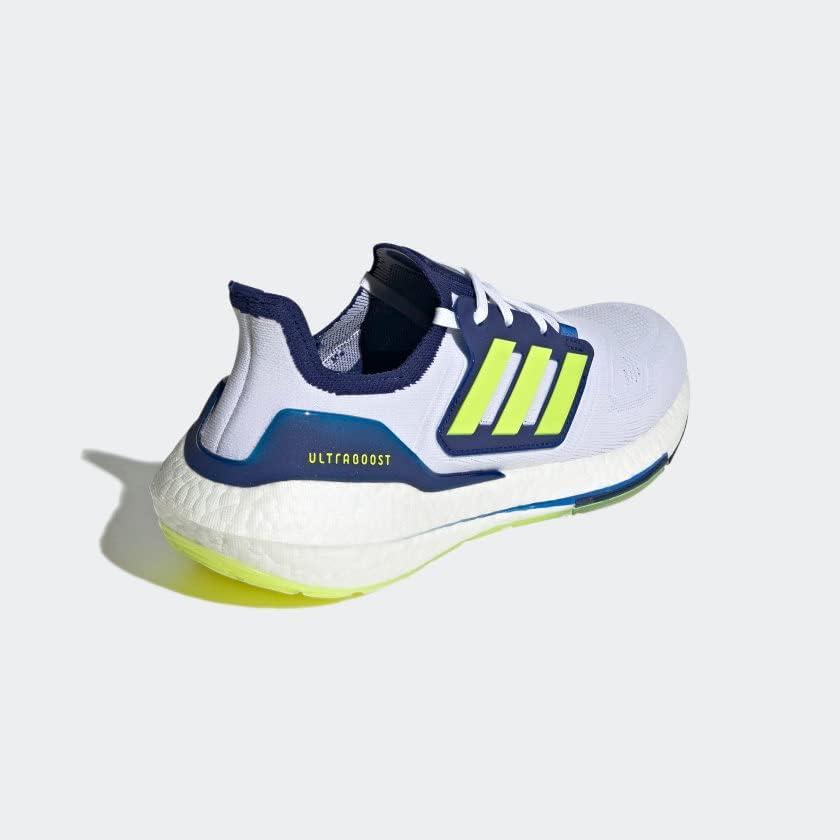 image:imageadidas Mens Ultraboost 22 Running ShoeCloud WhiteSolar YellowBlue