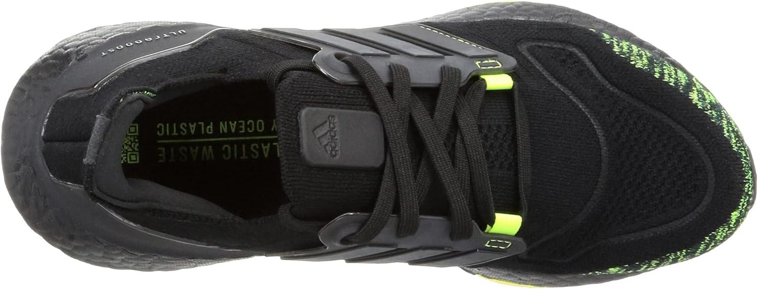image:imageadidas Mens Ultraboost 22 Running ShoeCore Black Core Black Solar Yellow