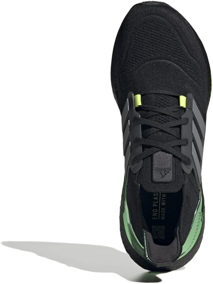 image:imageadidas Mens Ultraboost 22 Running ShoeCore Black Iron Met Beam Green