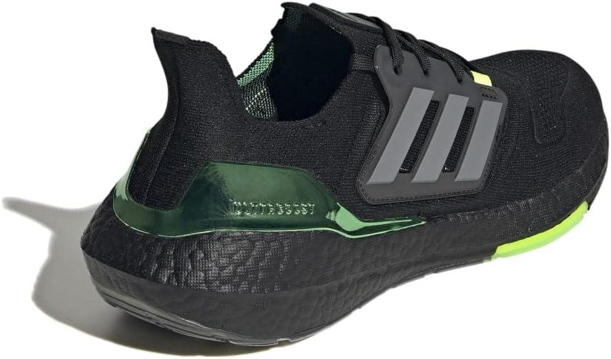 image:imageadidas Mens Ultraboost 22 Running ShoeCore Black Iron Met Beam Green
