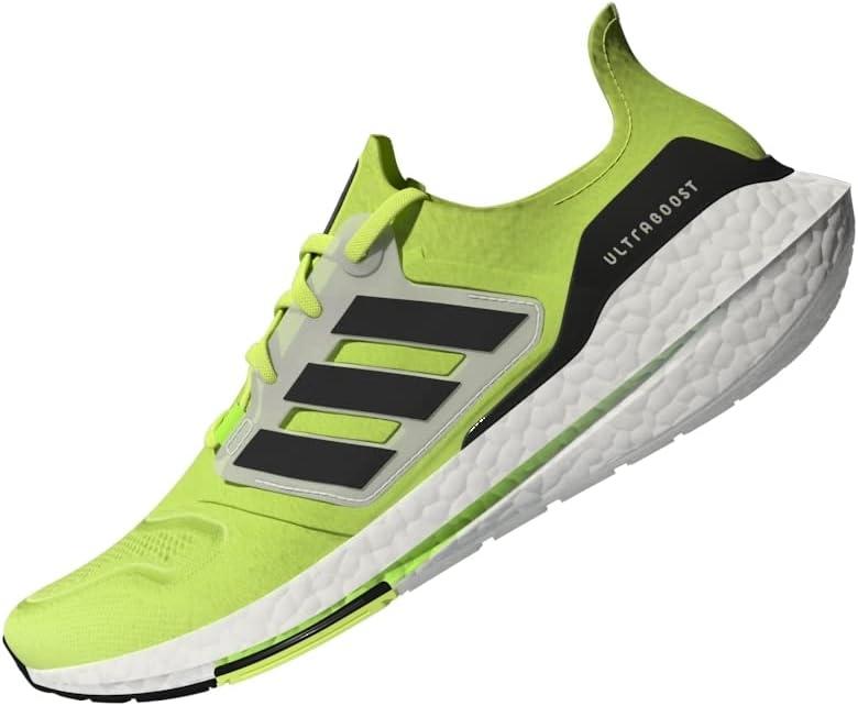 image:imageadidas Mens Ultraboost 22 Running ShoeFtwr White Core Black Solar Yellow