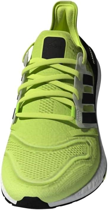 image:imageadidas Mens Ultraboost 22 Running ShoeFtwr White Core Black Solar Yellow