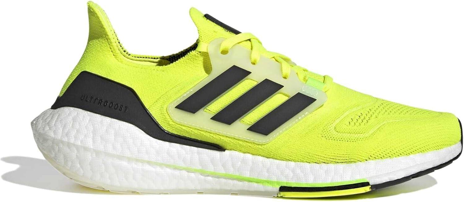 image:imageadidas Mens Ultraboost 22 Running ShoeFtwr White Core Black Solar Yellow