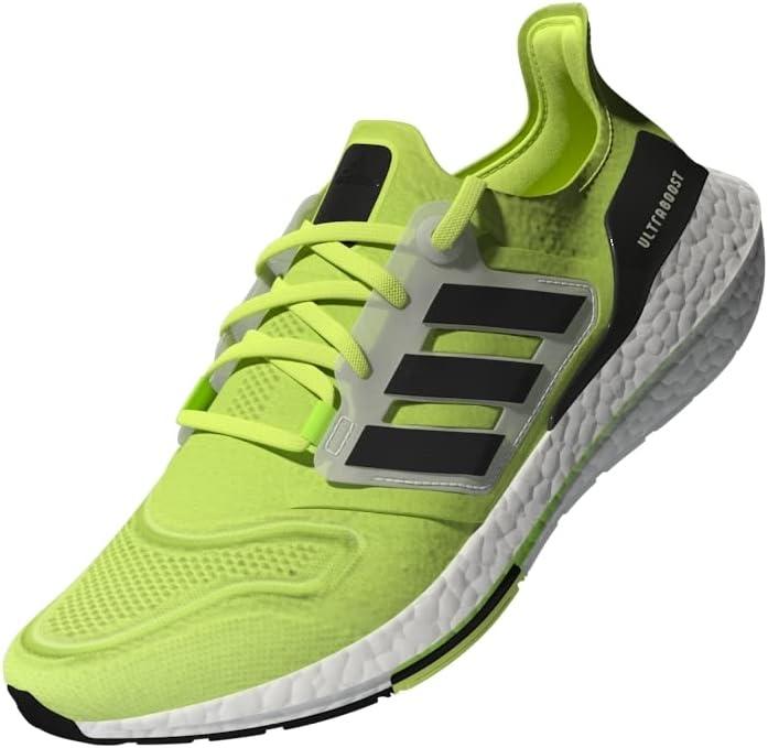 image:imageadidas Mens Ultraboost 22 Running ShoeFtwr White Core Black Solar Yellow