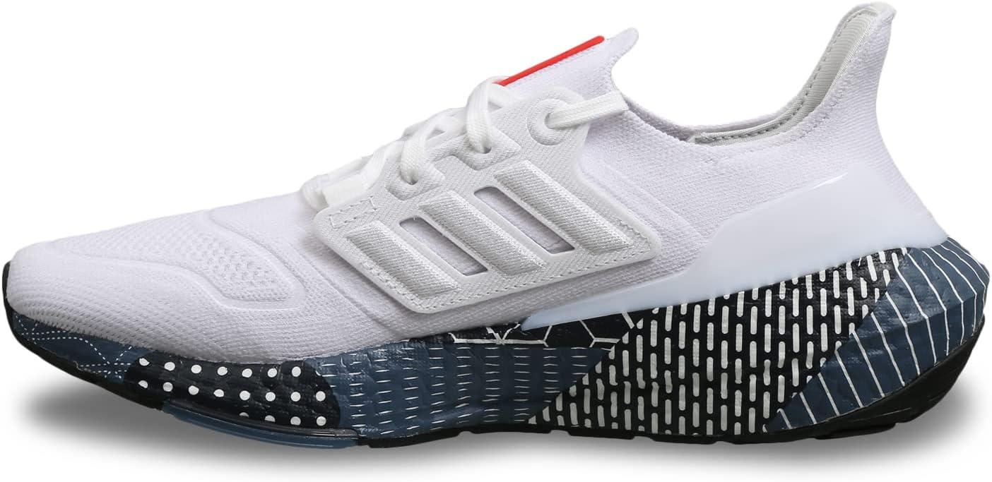 image:imageadidas Mens Ultraboost 22 Running ShoeFtwr White Ftwr White Vivid Red