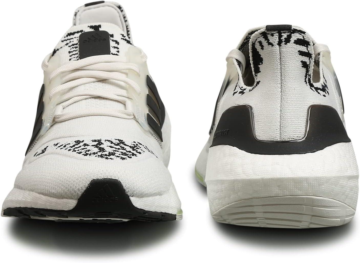 image:imageadidas Mens Ultraboost 22 Running ShoeNon Dyed Core Black Almost Lime