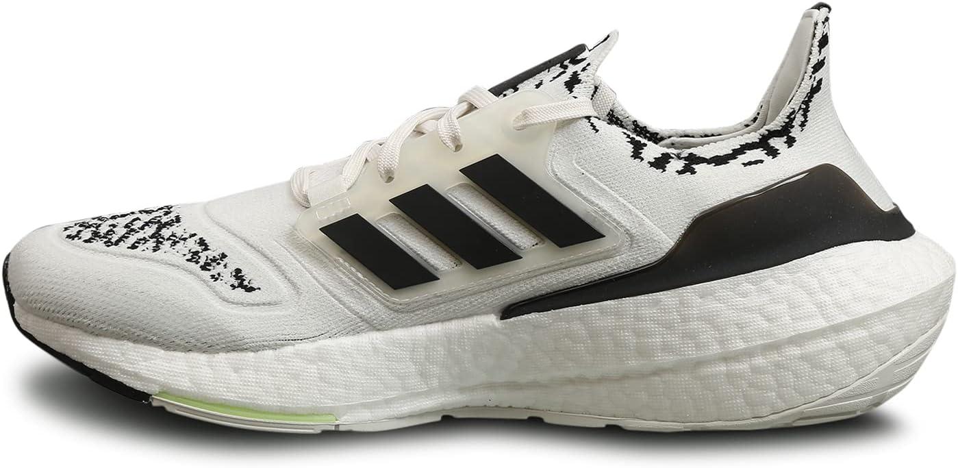 image:imageadidas Mens Ultraboost 22 Running ShoeNon Dyed Core Black Almost Lime