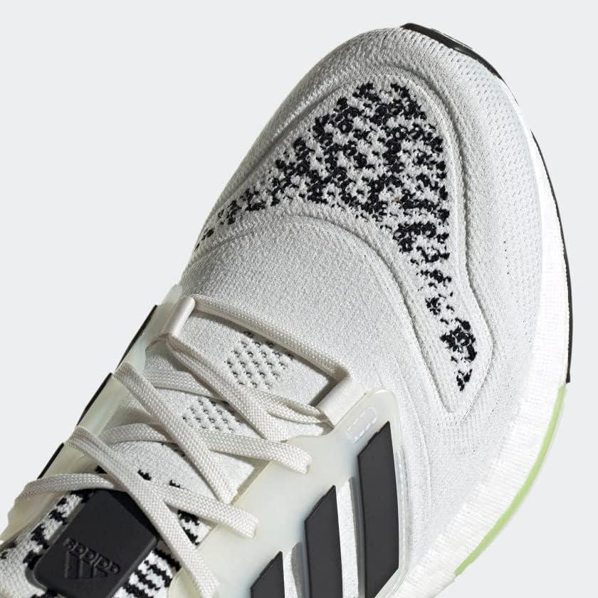 image:imageadidas Mens Ultraboost 22 Running ShoeNon DyedCore BlackAlmost Lime
