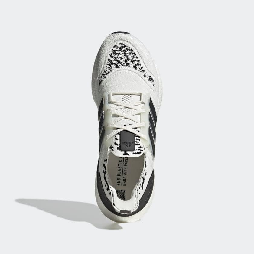 image:imageadidas Mens Ultraboost 22 Running ShoeNon DyedCore BlackAlmost Lime