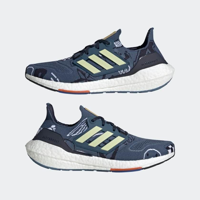 image:imageadidas Mens Ultraboost 22 Running ShoeWonder SteelAlmost YellowLegend in