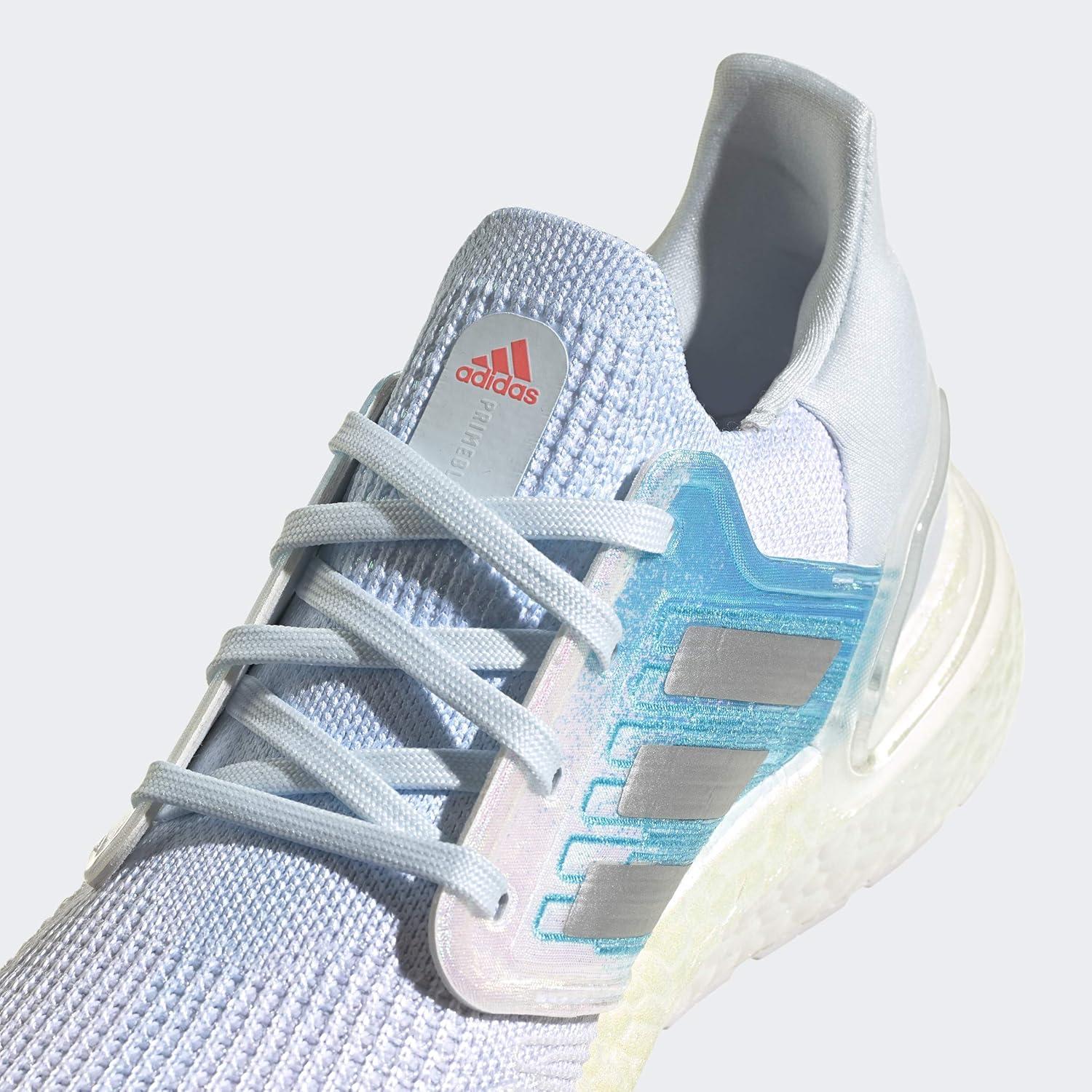 image:imageadidas Mens Ultraboost DNA ShoesWhiteSilver MetallicSky Tint