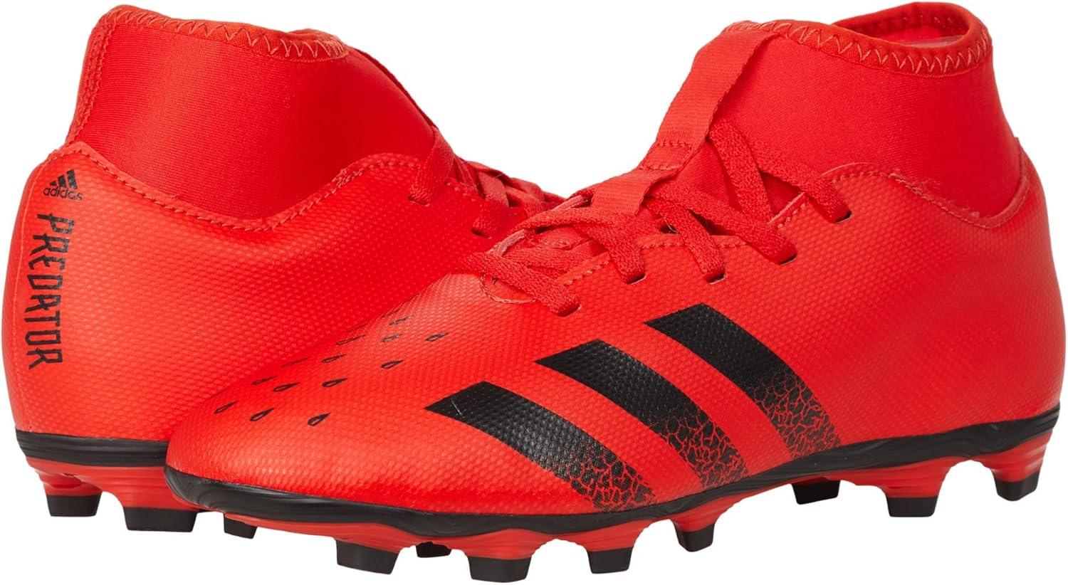 image:imageadidas UnisexChild Flexible Ground Predator Freak 4 Soccer ShoesRedBlackRed