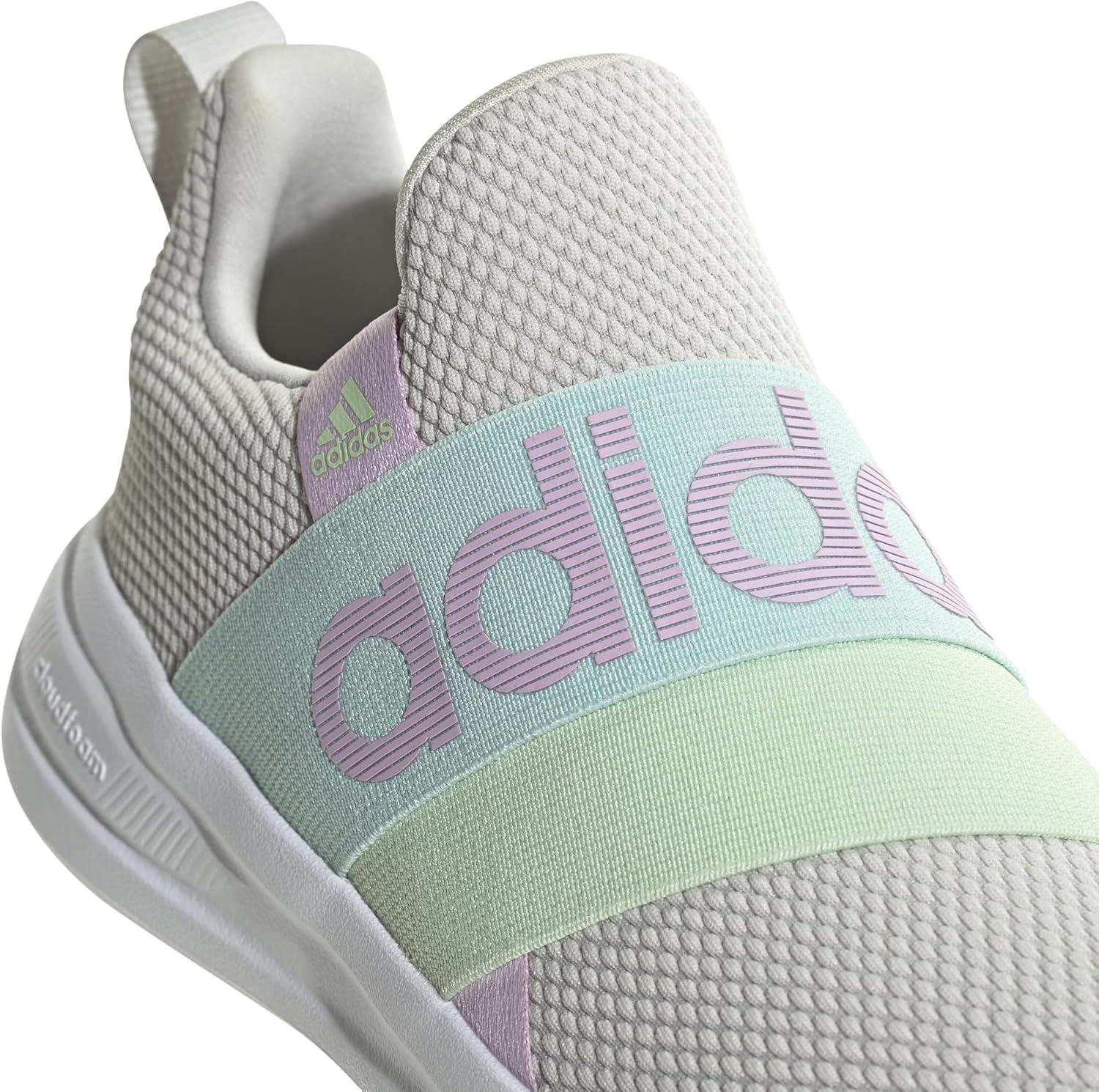 image:imageadidas UnisexChild Lite Racer Adapt 60GreyBliss LilacSemi Flash Aqua