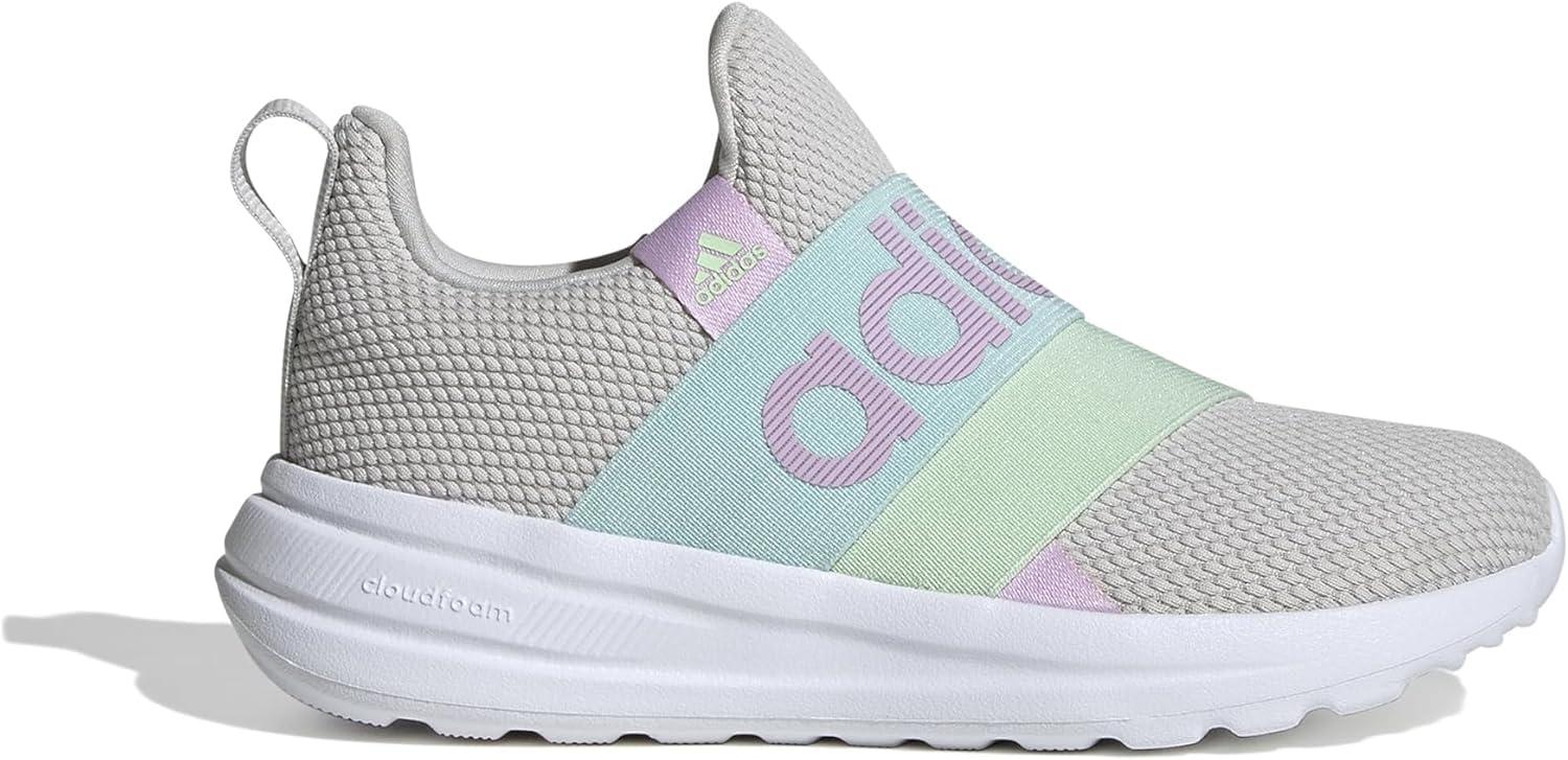 image:imageadidas UnisexChild Lite Racer Adapt 60GreyBliss LilacSemi Flash Aqua