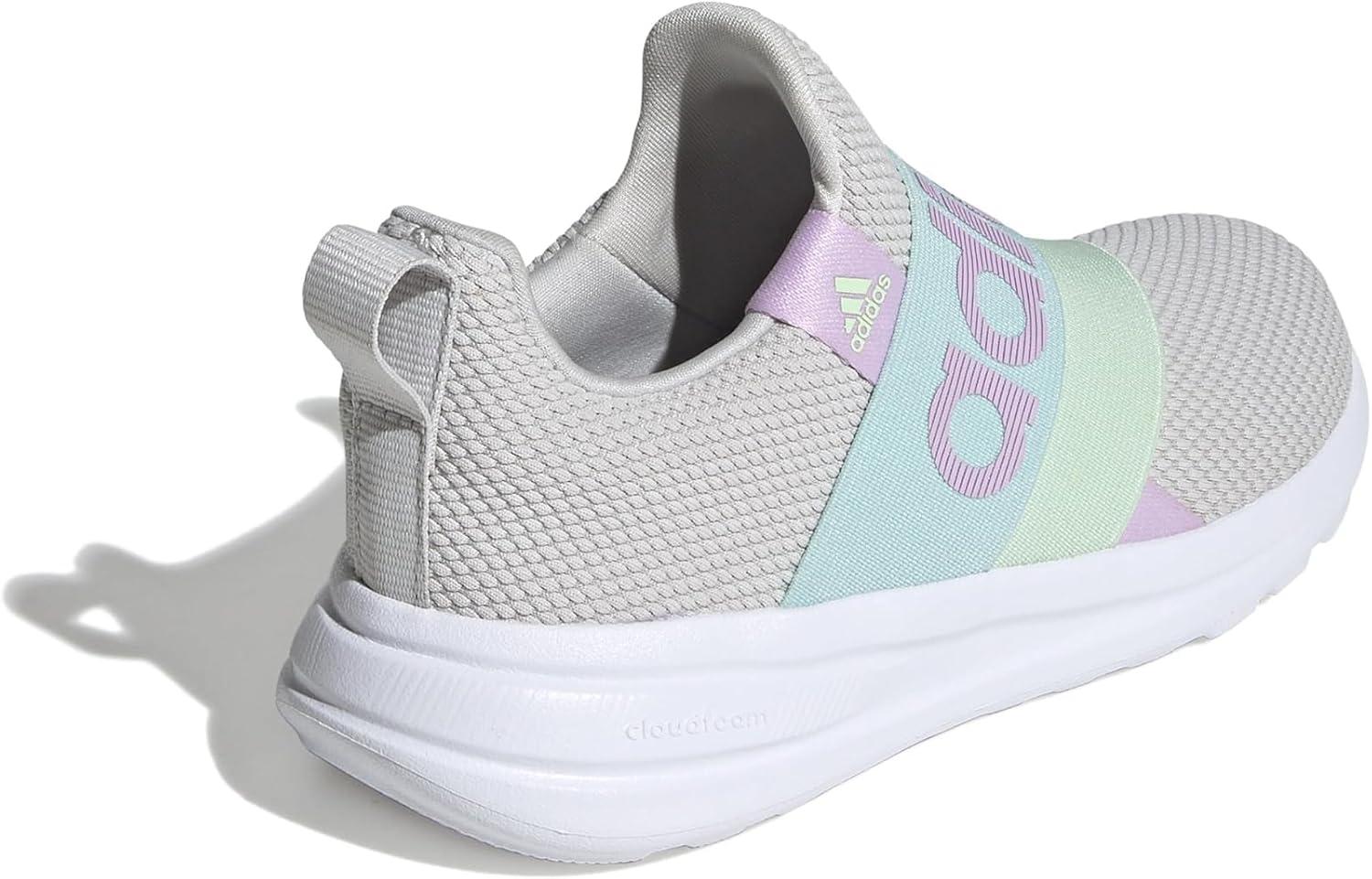 image:imageadidas UnisexChild Lite Racer Adapt 60GreyBliss LilacSemi Flash Aqua