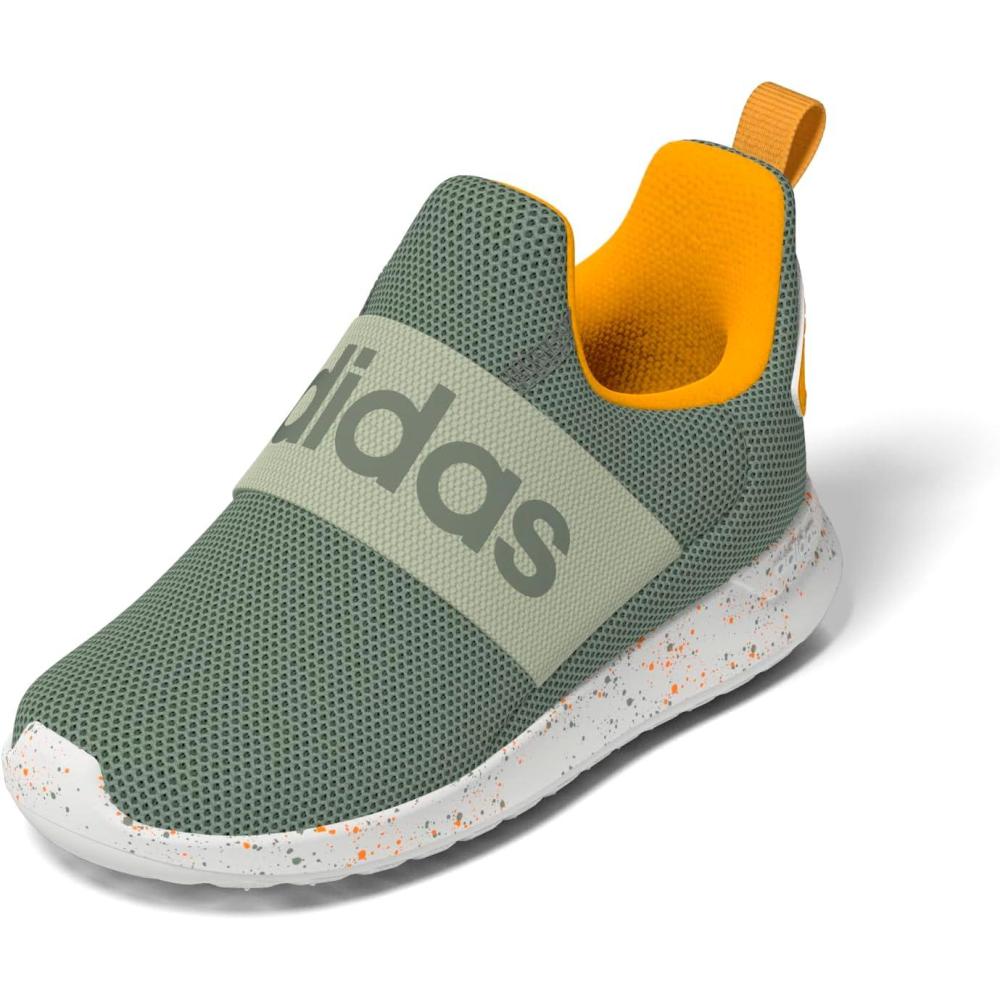 image:imageAdidas Lite Racer Adapt 40 Running ShoesSilver GreenLinen GreenSolar Gold
