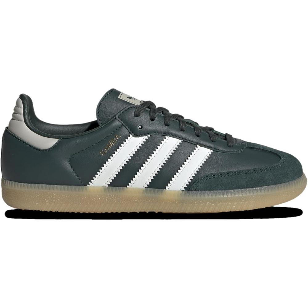 image:imageAdidas Samba OG Big Kid SneakersOff WhiteMineral GreenPutty Grey