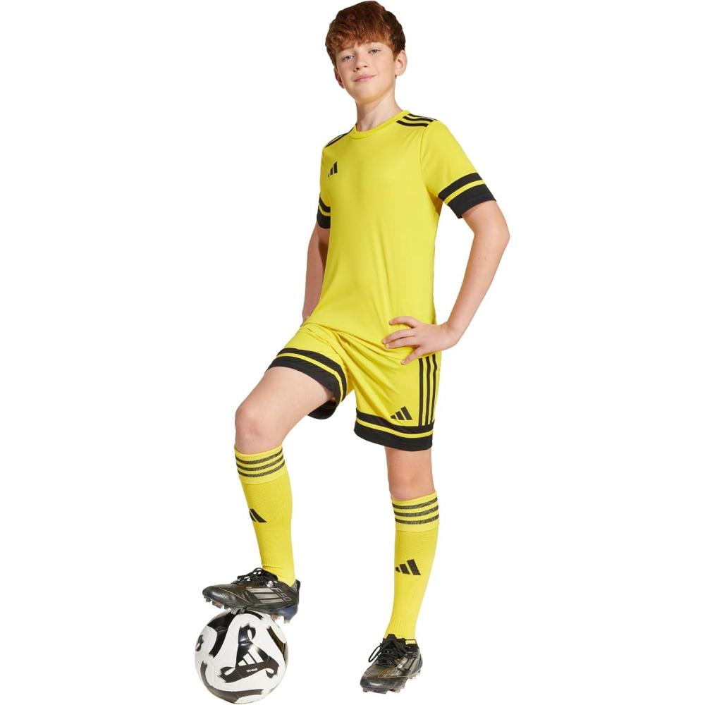 image:imageadidas Kids Squadra 25 ShortsTeam YellowBlack