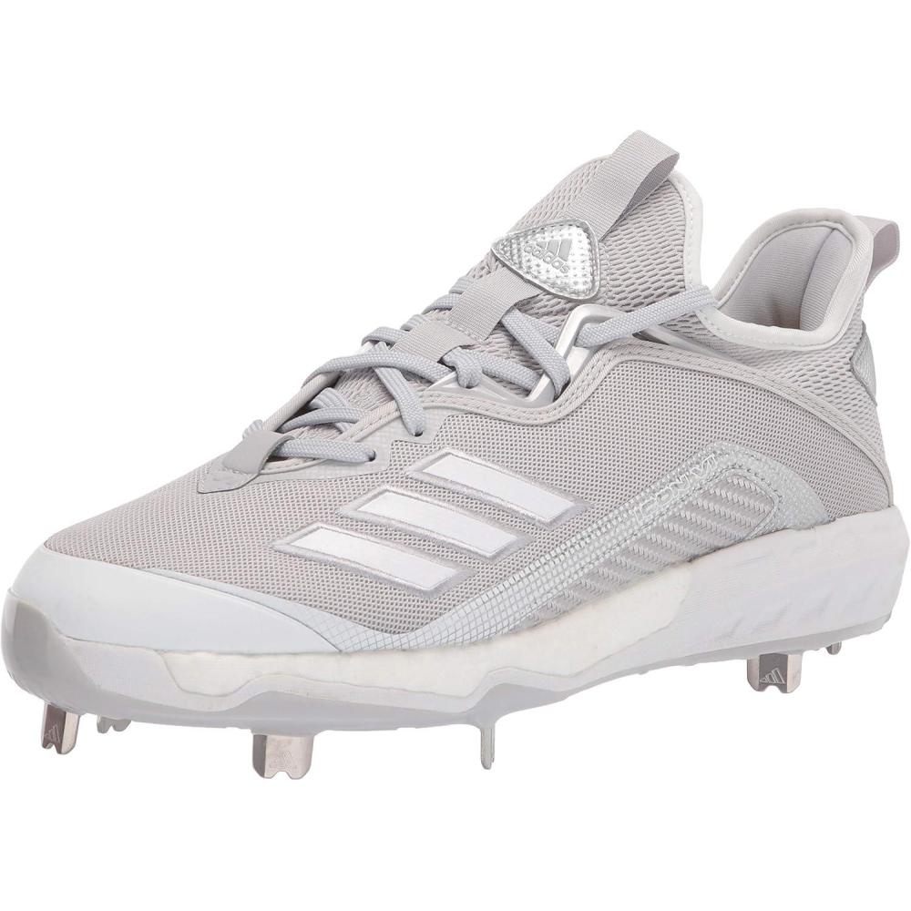 image:imageadidas Mens Performance Mundial Team Turf Soccer CleatLight GreyWhiteSilver