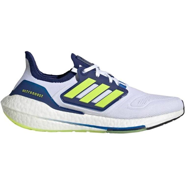 image:imageadidas Mens Ultraboost 22 Running ShoeCloud WhiteSolar YellowBlue