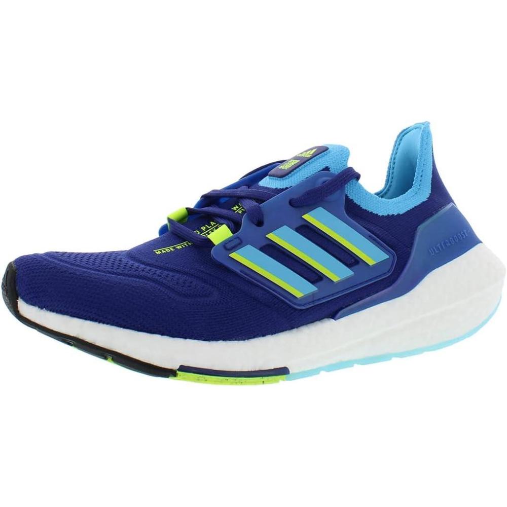 image:imageadidas Mens Ultraboost 22 Running ShoeLegacy IndigoSky RushSolar Yellowblue