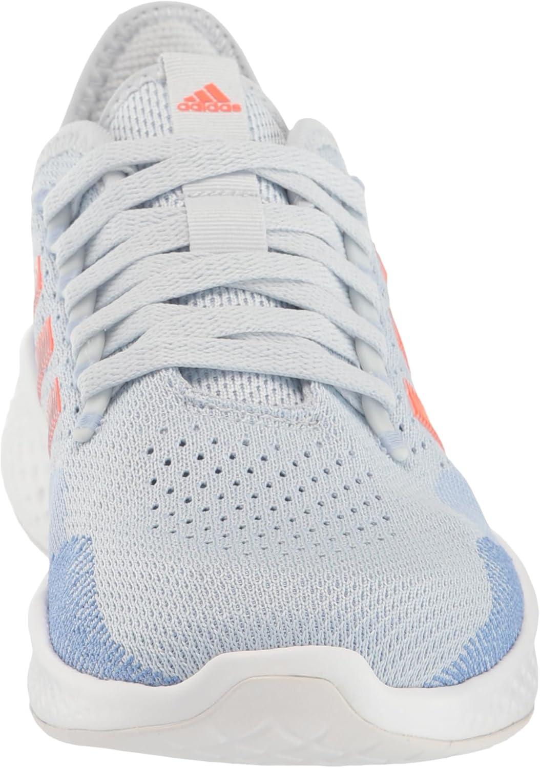 image:imageAdidas Fluidflow 20 Womens Running ShoesHalo BlueSolar RedBlue Dawn