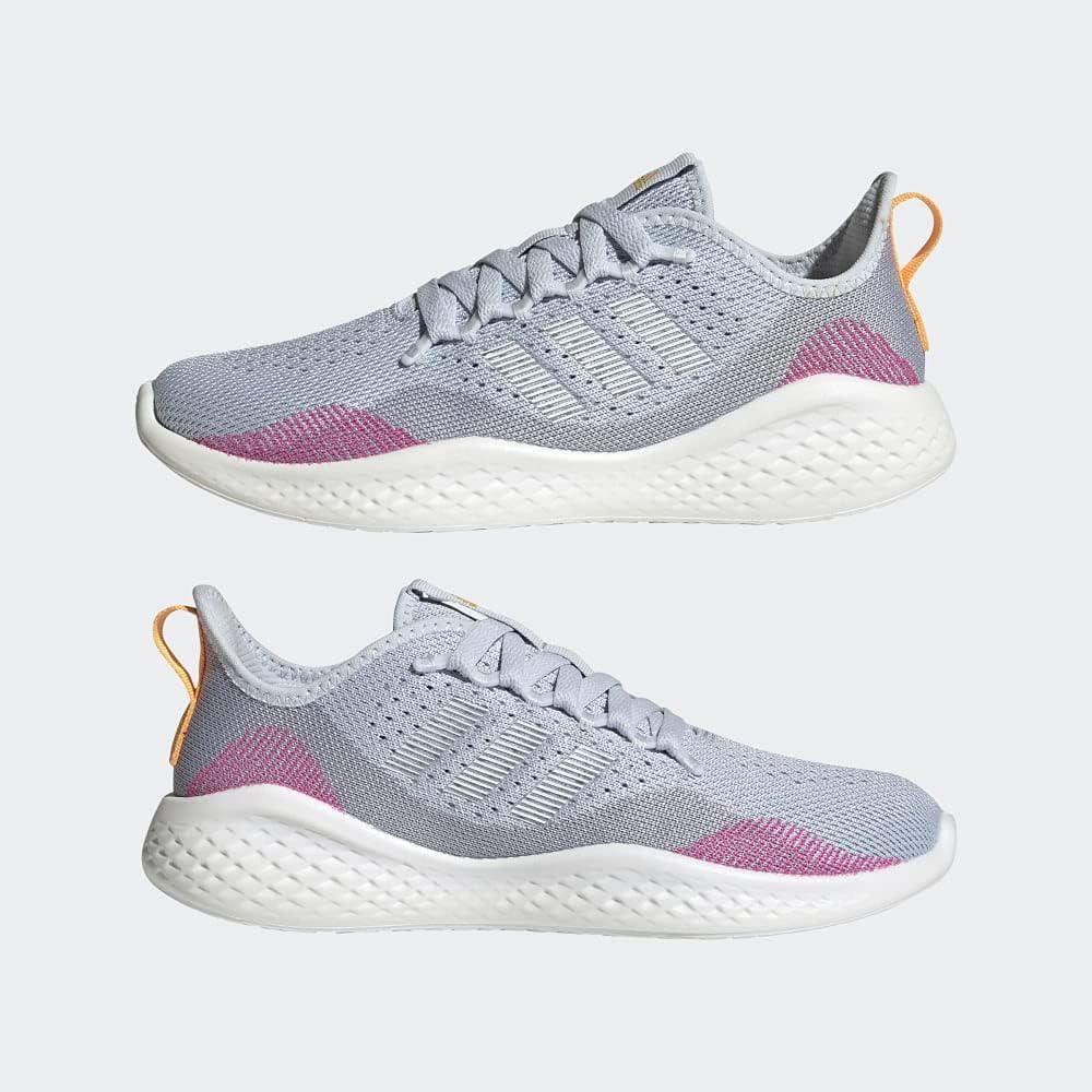 image:imageAdidas Fluidflow 20 Womens Running ShoesHalo SilverWhiteHalo Blue