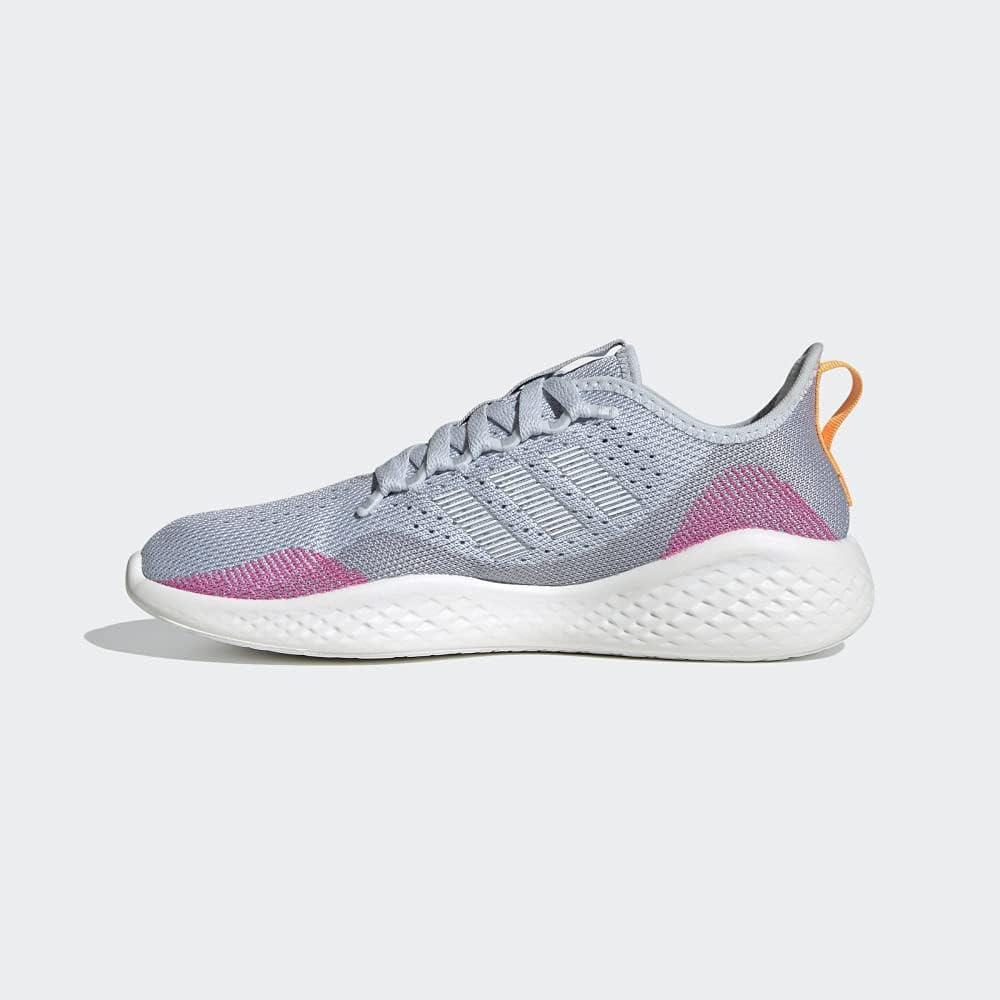 image:imageAdidas Fluidflow 20 Womens Running ShoesHalo SilverWhiteHalo Blue