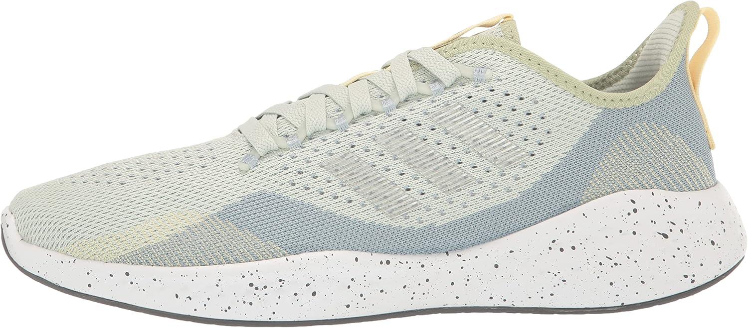 image:imageAdidas Fluidflow 20 Womens Running ShoesLinen GreenSilver MetallicMagic Grey