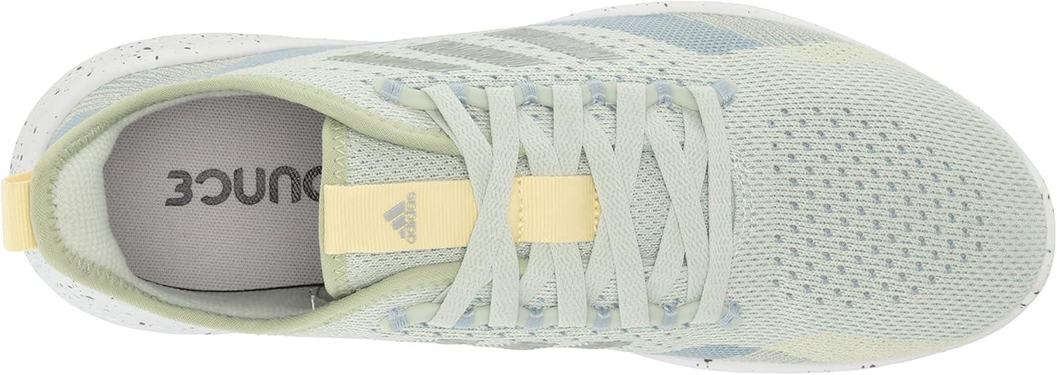 image:imageAdidas Fluidflow 20 Womens Running ShoesLinen GreenSilver MetallicMagic Grey