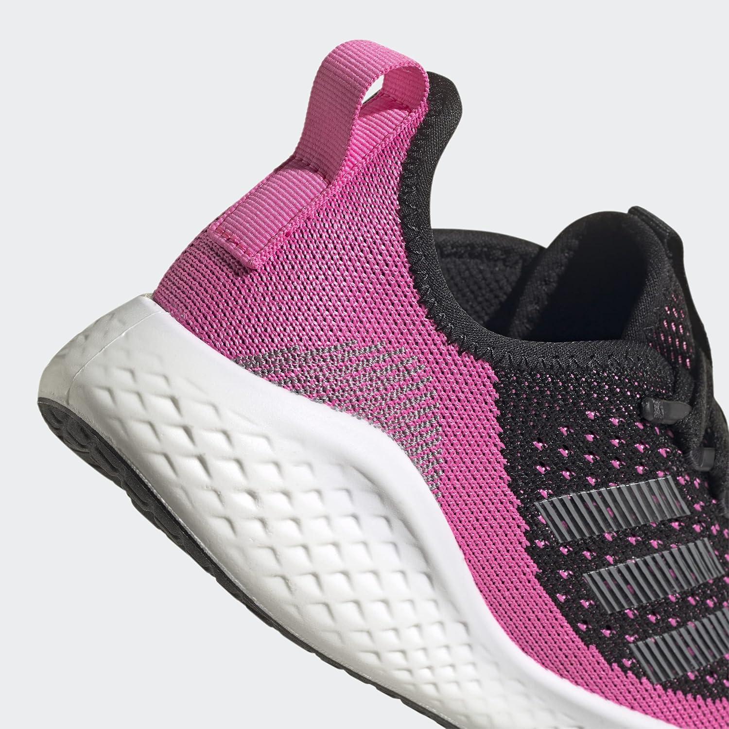 image:imageAdidas Fluidflow 20 Womens Running ShoesScreaming PinkGreyBlack