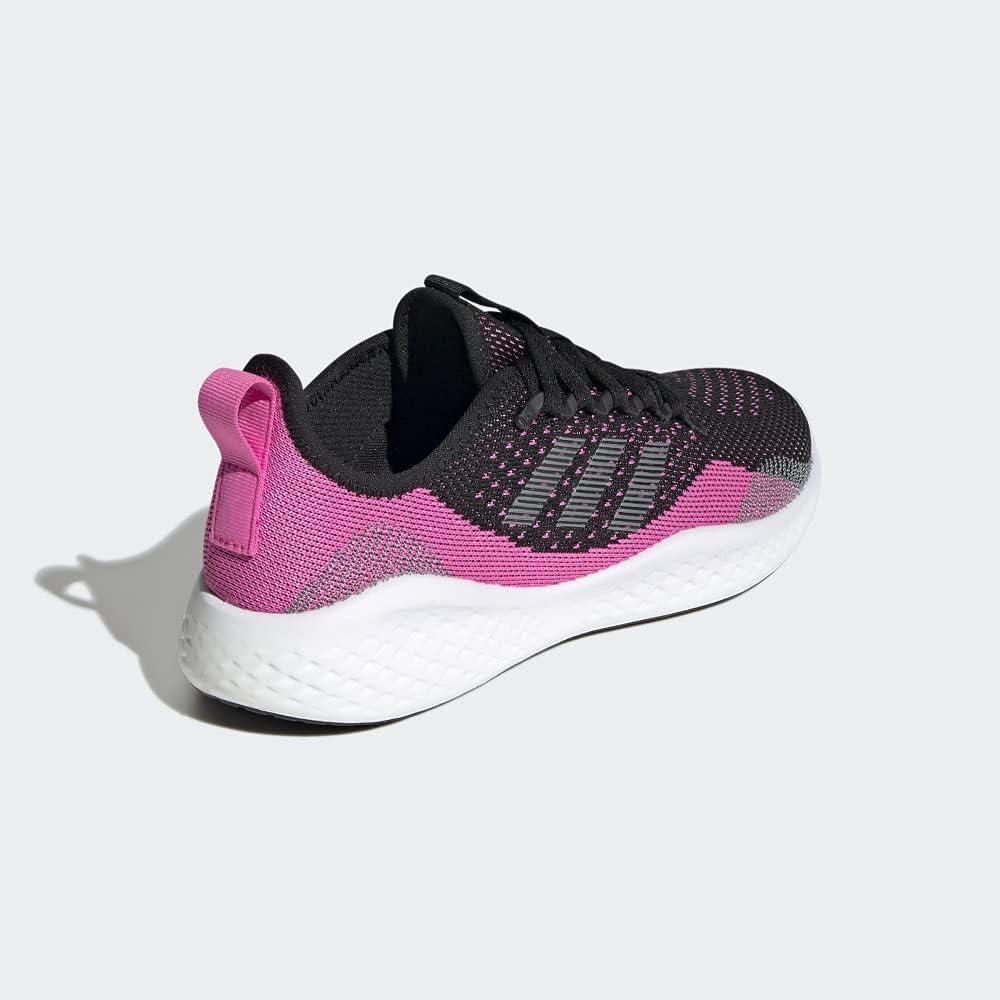 image:imageAdidas Fluidflow 20 Womens Running ShoesScreaming PinkGreyBlack