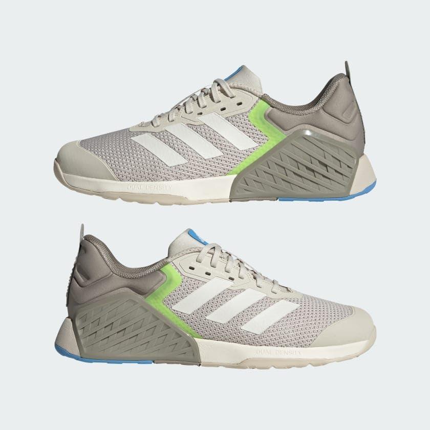 image:imageAdidas UnisexAdult Dropset 3 TrainerAluminaChalk WhiteBlue Burst