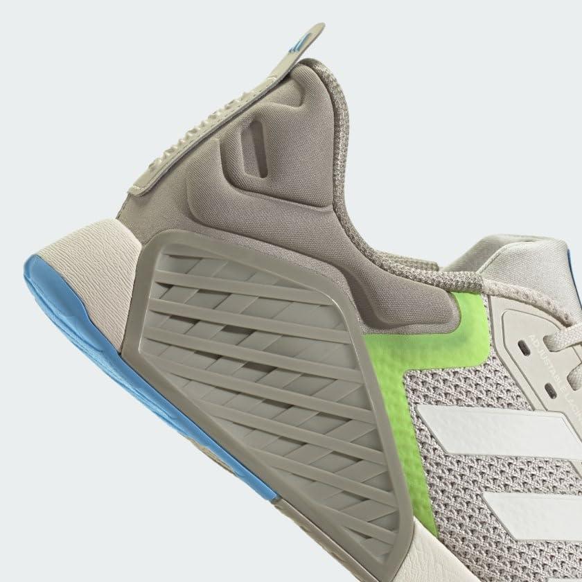 image:imageAdidas UnisexAdult Dropset 3 TrainerAluminaChalk WhiteBlue Burst