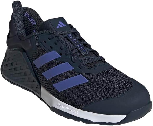 image:imageAdidas UnisexAdult Dropset 3 TrainerAurora InkSemi Cobalt BlueWhite