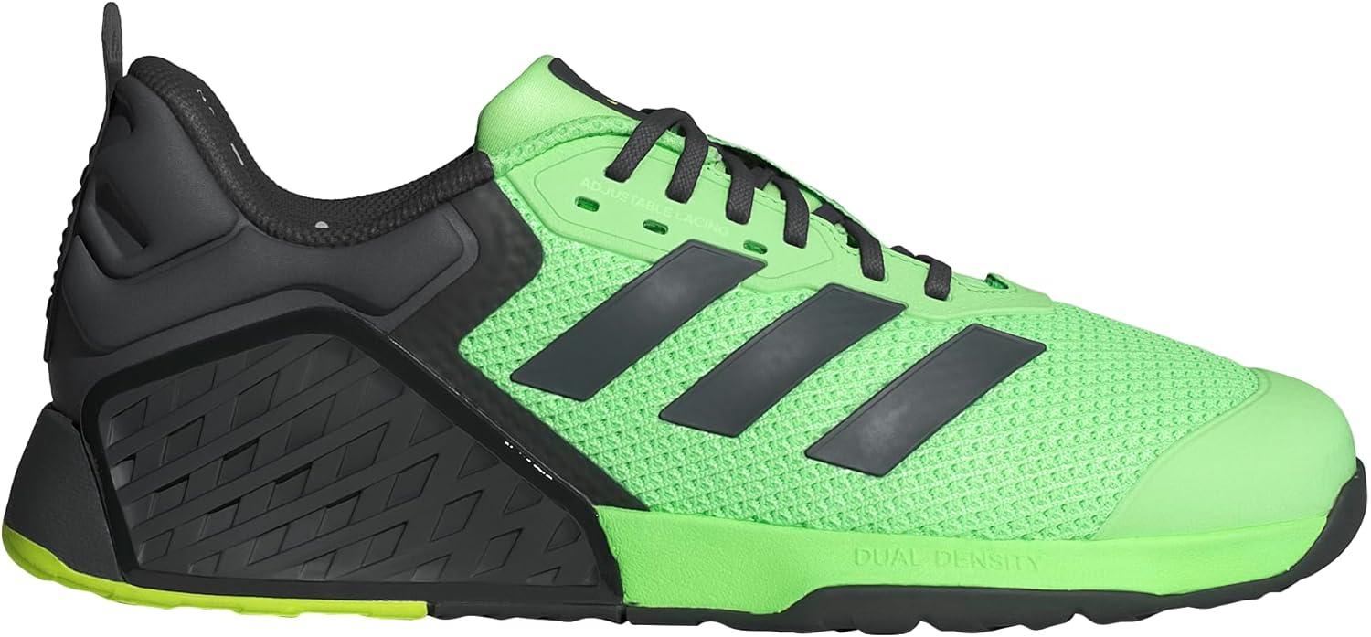image:imageAdidas UnisexAdult Dropset 3 TrainerLime BurstCarbonLucid Lemon