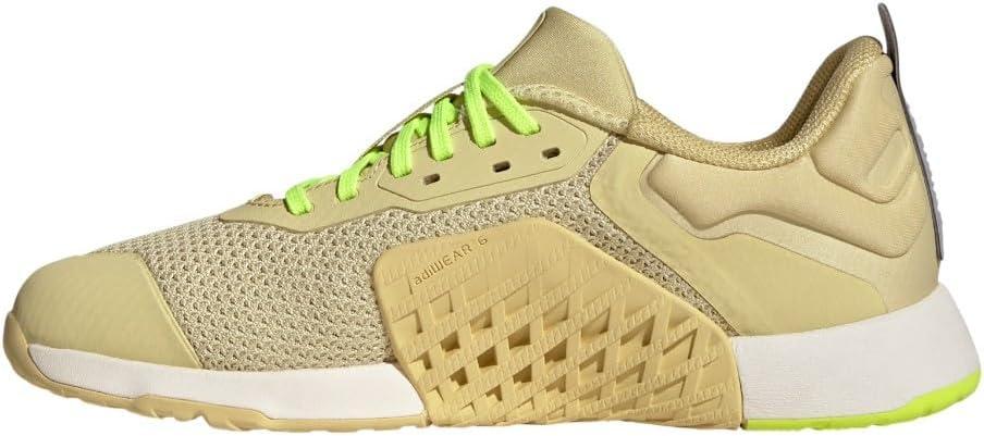 image:imageAdidas UnisexAdult Dropset 3 TrainerPowder YellowMatte SilverLucid Lemon
