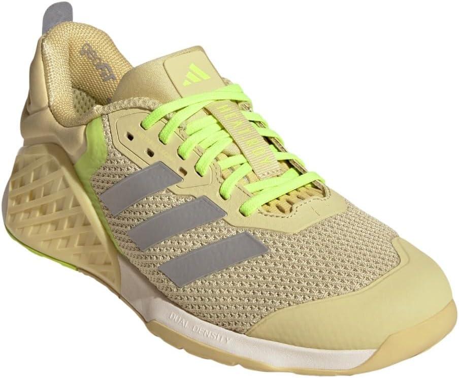 image:imageAdidas UnisexAdult Dropset 3 TrainerPowder YellowMatte SilverLucid Lemon