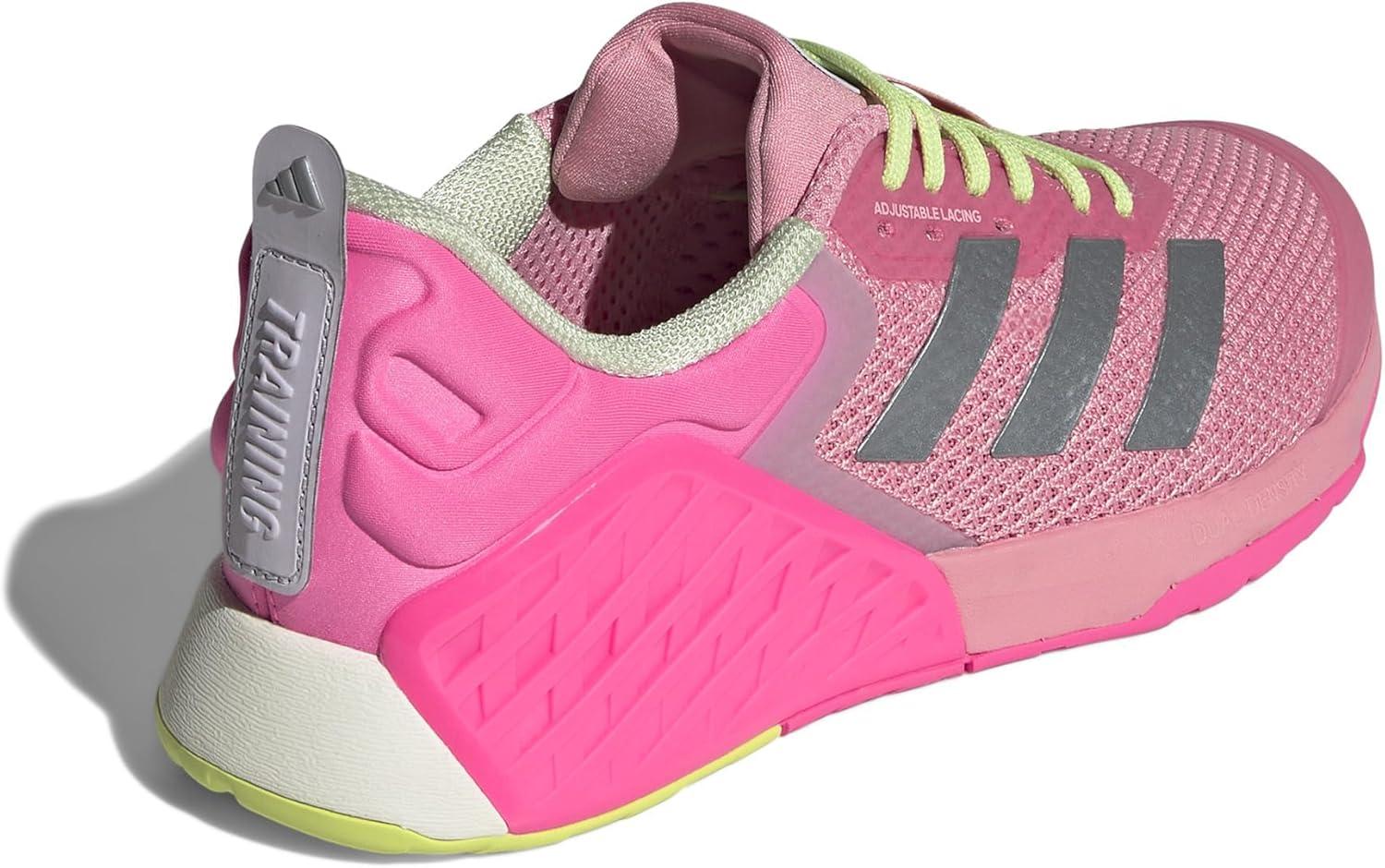 image:imageAdidas UnisexAdult Dropset 3 TrainerSemi Pink SparkIron MetallicSilver Dawn