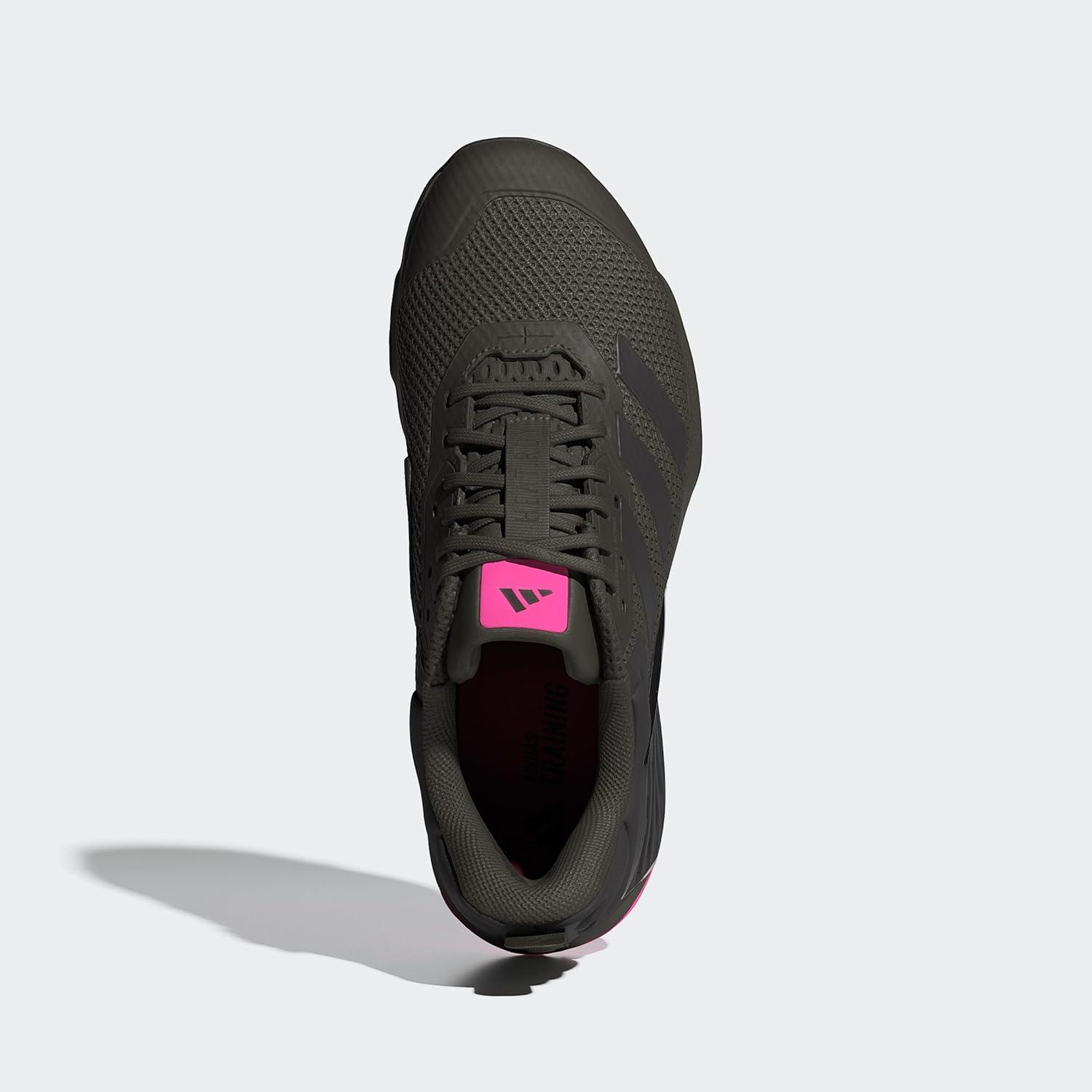 image:imageAdidas UnisexAdult Dropset 3 TrainerShadow OliveBlackLucid Pink