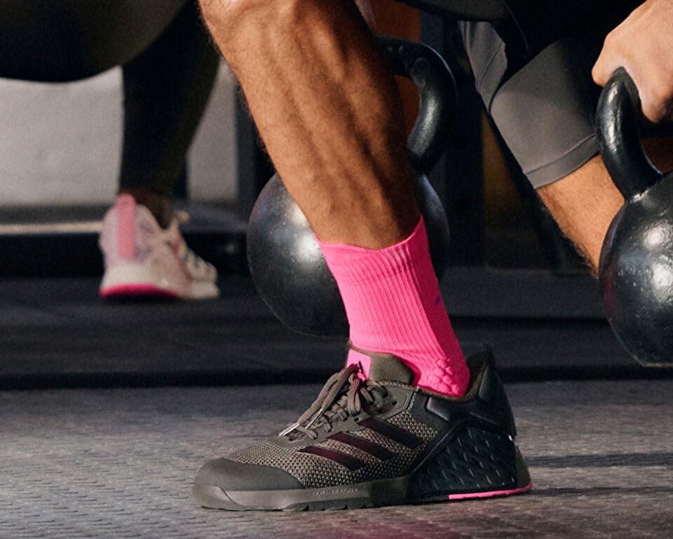 image:imageAdidas UnisexAdult Dropset 3 TrainerShaoliCblackLucpnk