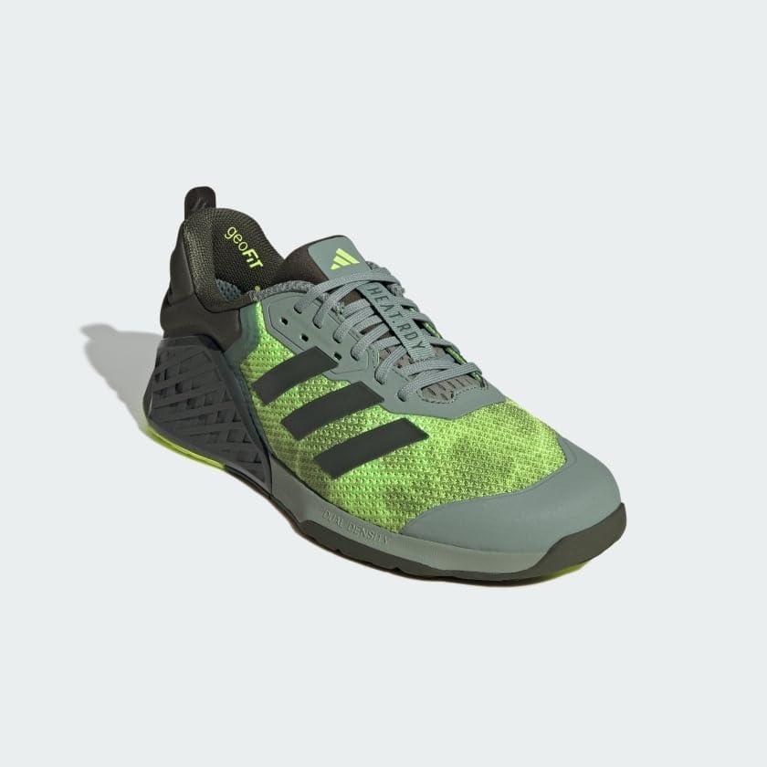 image:imageAdidas UnisexAdult Dropset 3 TrainerSilver GreenNight CargoLucid Lemon